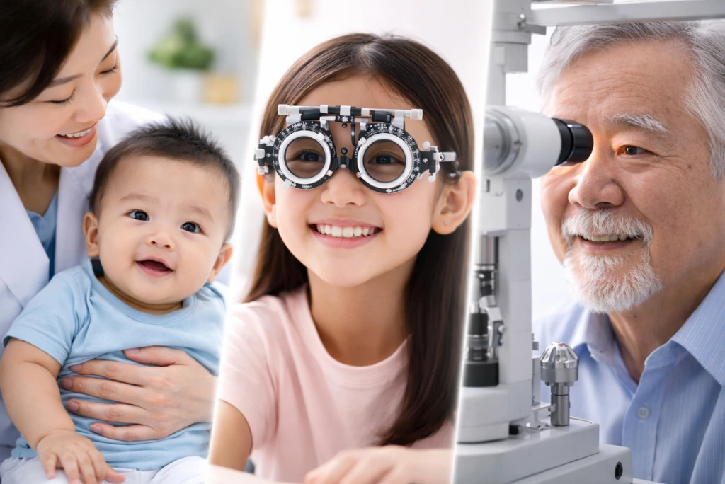 Comprehensive Eye Care From Infancy to Senior Years
