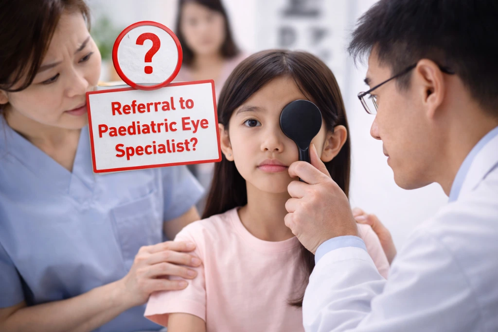 When Should a Child Be Referred to a Paediatric Eye Specialist